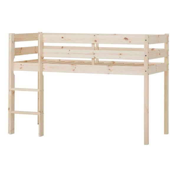 Hoppekids Eco Comfort Halvhøj Seng 90x200 Natur - Hoppekids Senge  - 5706558717159
