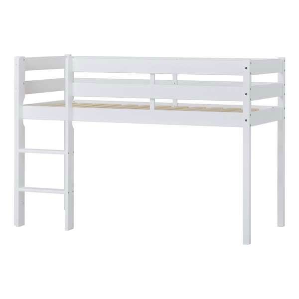 Hoppekids Eco Comfort Halvhøj Seng 90x200 - Hvid