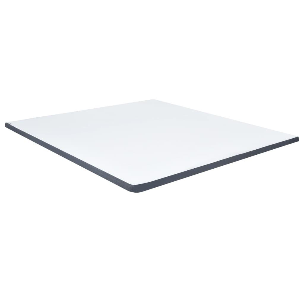 Hvid Topmadras Til Seng Med Madras 200x160x5 - Senge  - 8719883835143