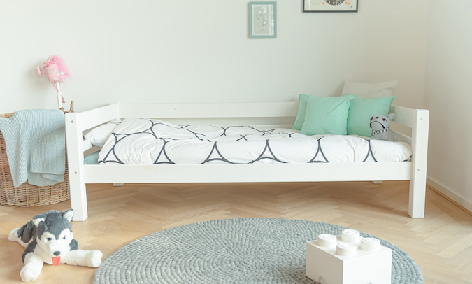 Basis Seng 90 200 , Hvid, 25 års Garanti, Scanliving Premium - Senge