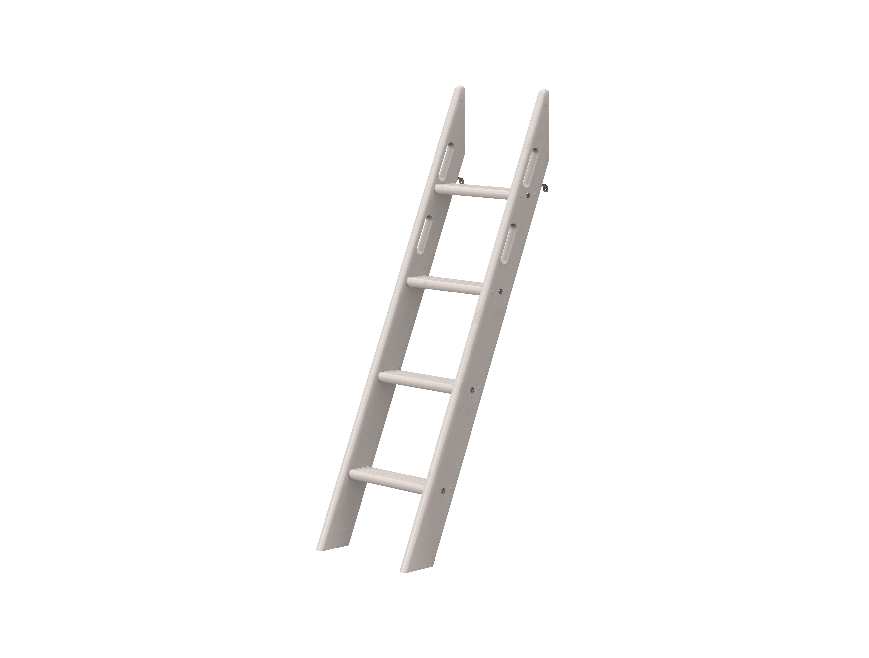 Grey Washed Pin Flexa Classic Stige Til Mellemhøj Seng 142 E - Flexa Senge  - 5706459102269