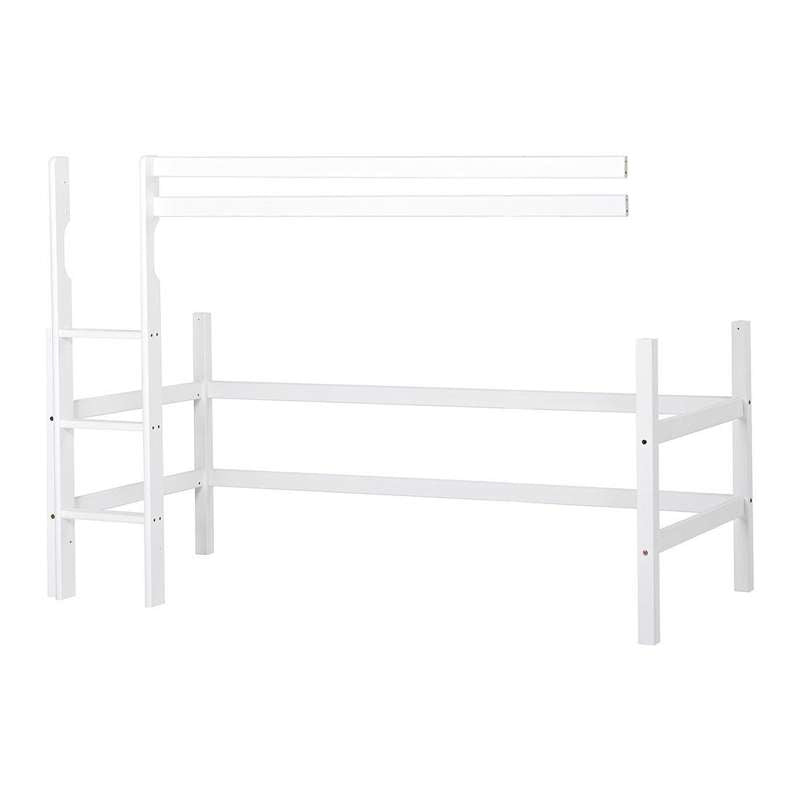 Hvid Hoppekids Eco Dream Modul Til Mellemhøj Seng 90x200 - Hoppekids Senge - 5706558019680